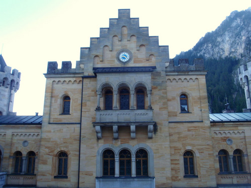 Schloss Neuschwanstein.